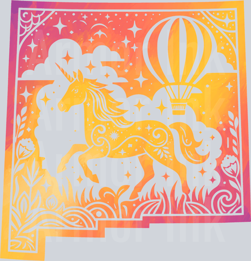 Unicorn Balloon Colorsplash