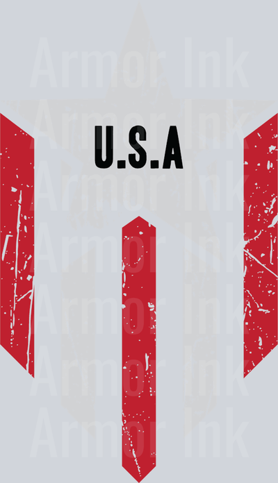 USA Star And Stripes DTF transfer