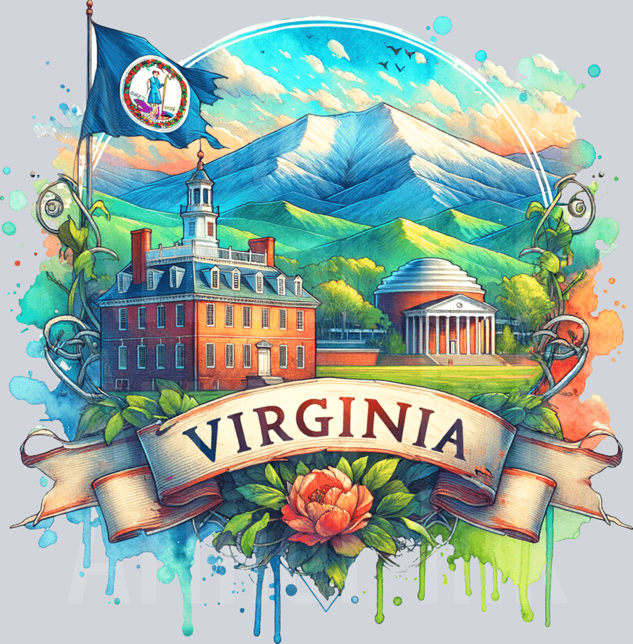 Virginia DTF transfer
