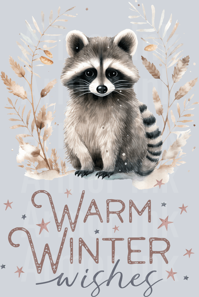 Warm Winter Wishes DTF transfer