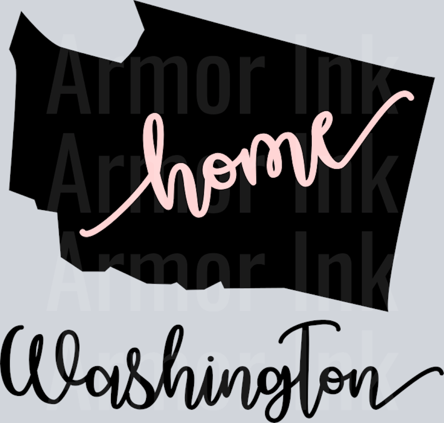 Washington Home DTF transfer