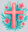 Watercolor Cross