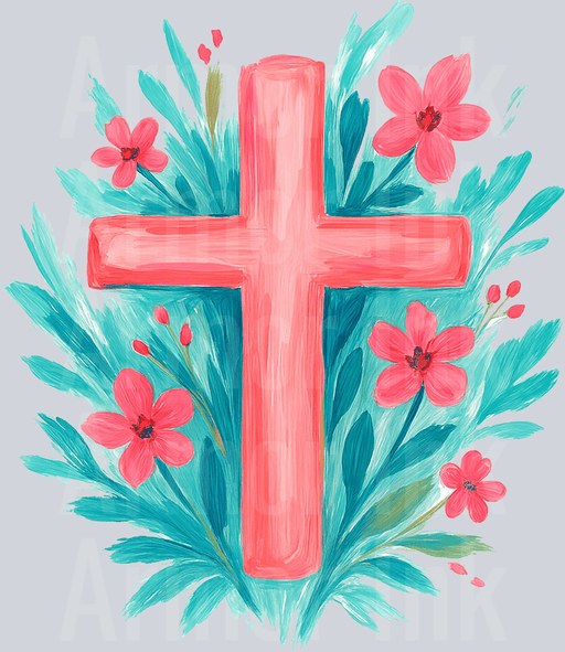 Watercolor Cross