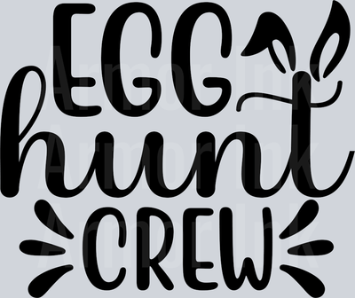 Egg Hunt Crew DTF transfer