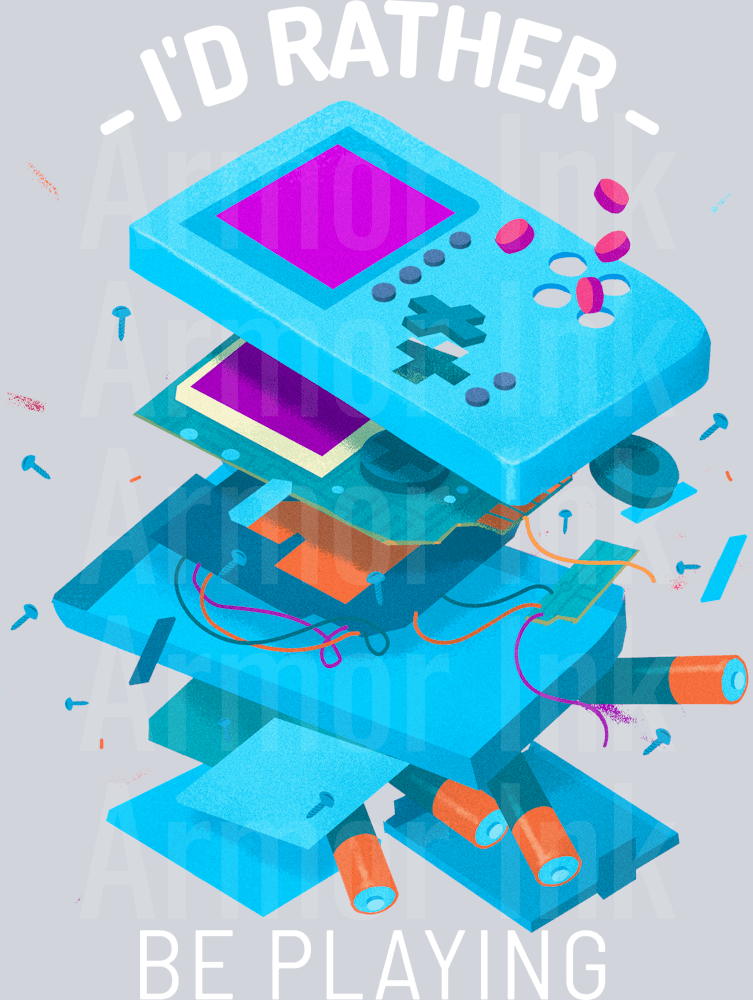 Gameboy Stack Armor Ink