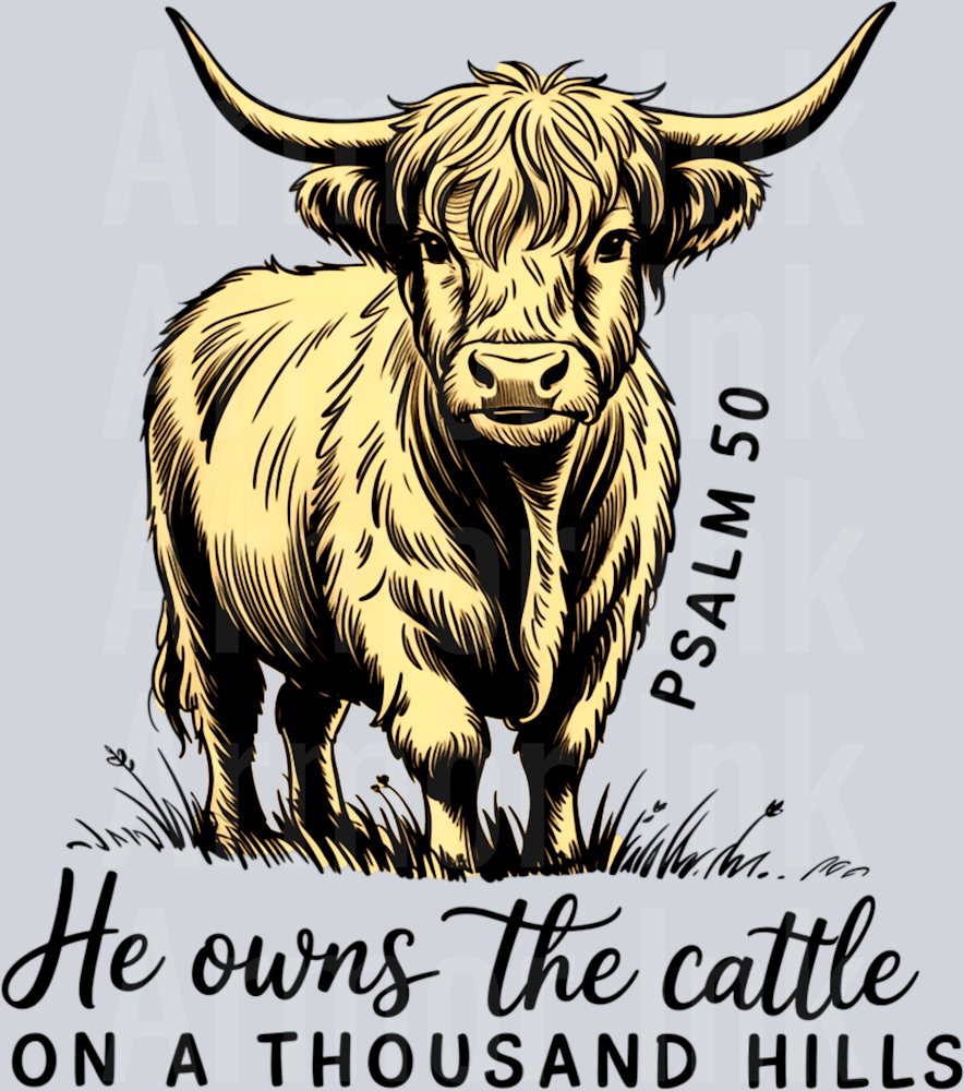 He Owns The Cattle On A Thousand Hillls Psalm 50