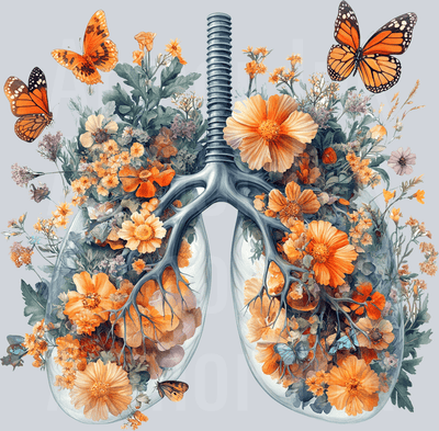 Lungs DTF transfer