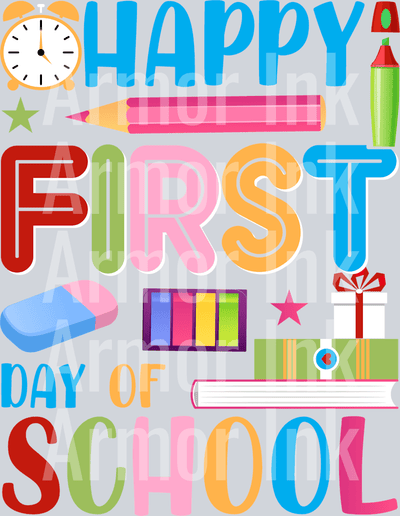 Hello Pre-School DTF transfer