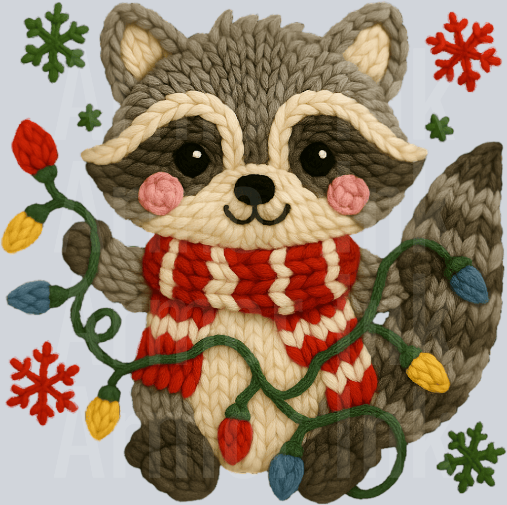 Crochet Racoon