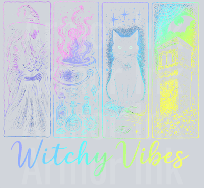 Witchy Vibes DTF transfer