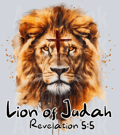 Lion Of Judah DTF transfer