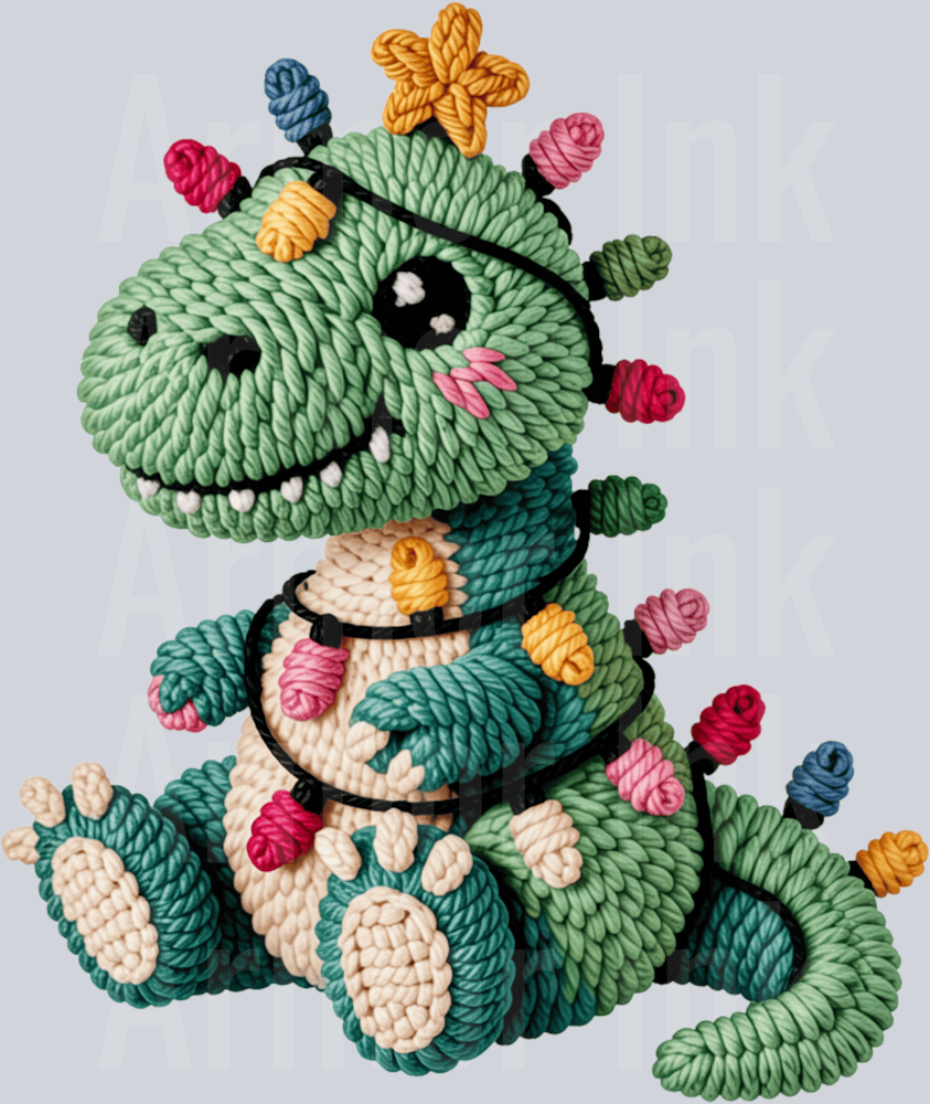 Crochet Christmas Rex