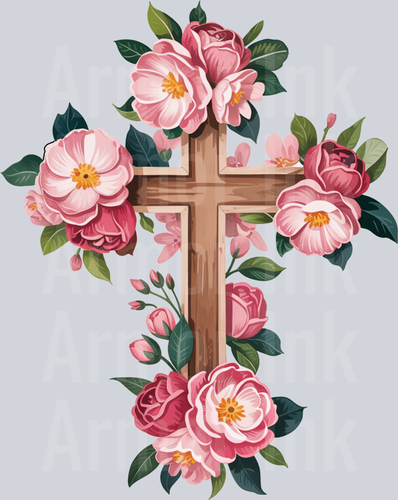 Floral Cross
