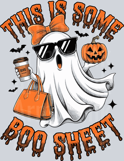 This Is Some Boo Sheet DTF transfer