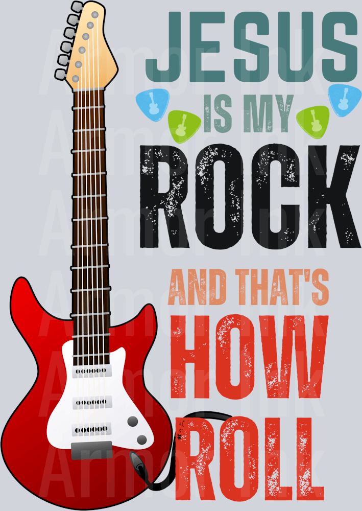 Jesus Is My Rock And Thats How I Roll