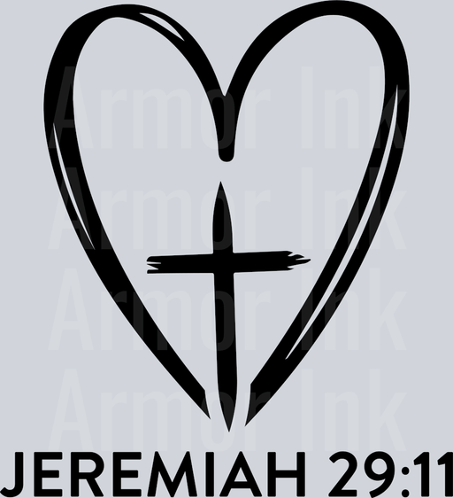 Jeremiah 29.11 Black