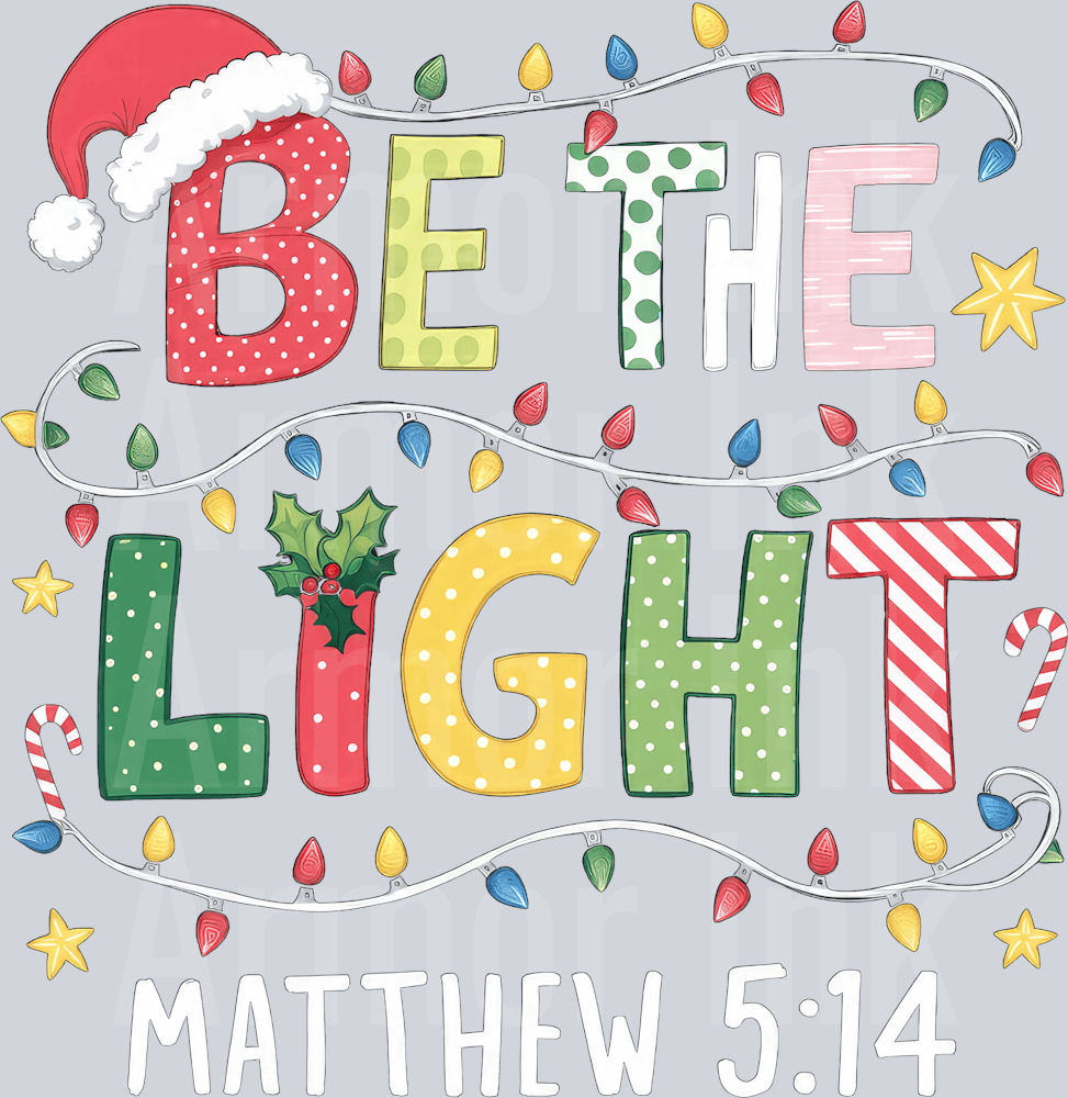 Be The Light Matthew 514 Christmas