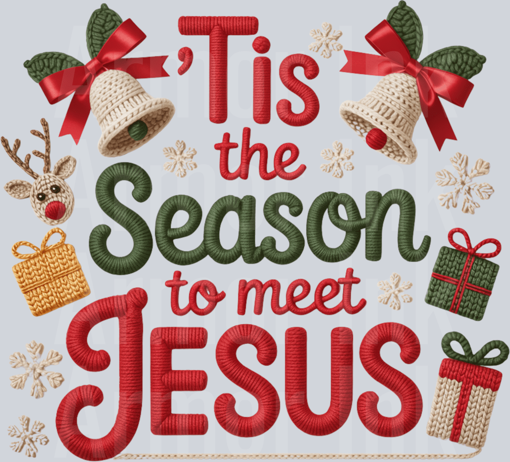 Crochet Tis The Season To Meet Jesus