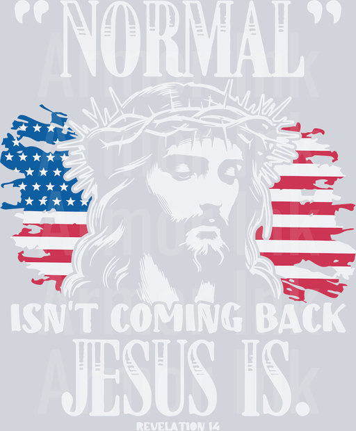 Normal Isnt Coming Back Jesus Is