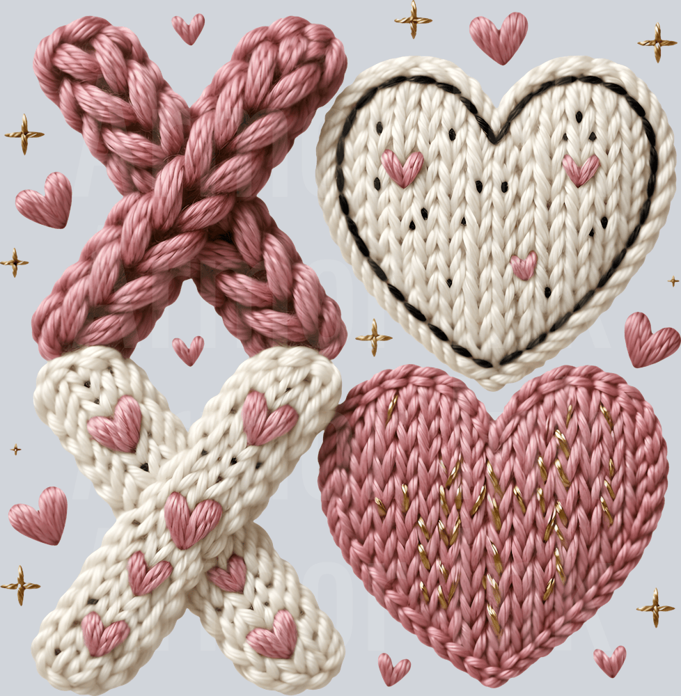 XOXO Crochet Valentine