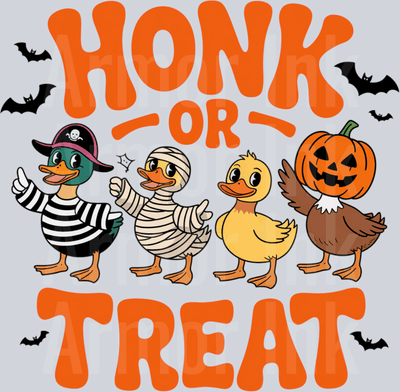 Honk Or treat DTF transfer