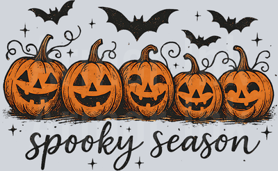 Spooky Season Pumpkins DTF transfer