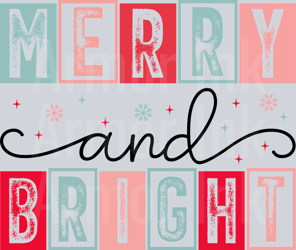 Boho Christmas Merry And Bright