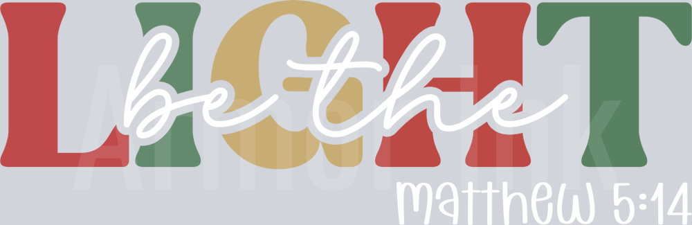 Be The Light Christian Christmas