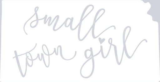 White Small Town Girl