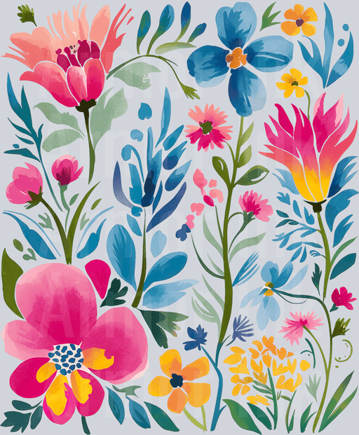 Wildflowers Watercolor