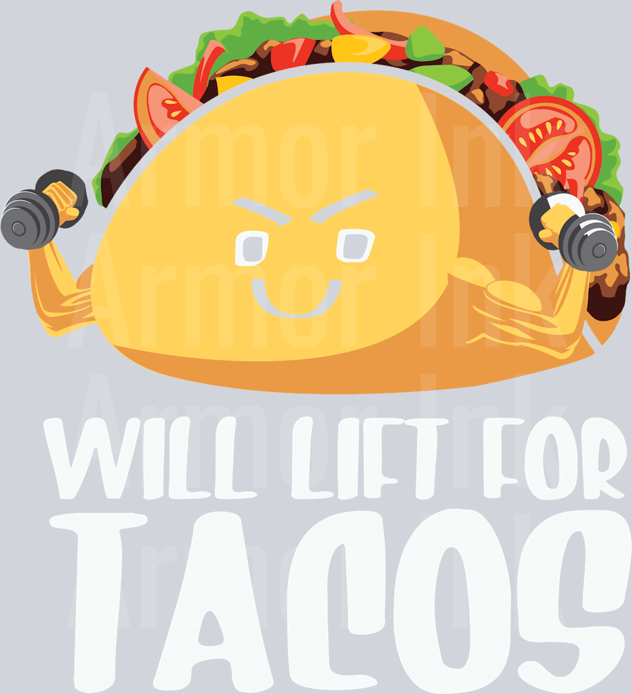 Will Lift For Tacos DTF transfer