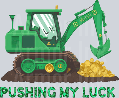 Wishing My Luck DTF transfer