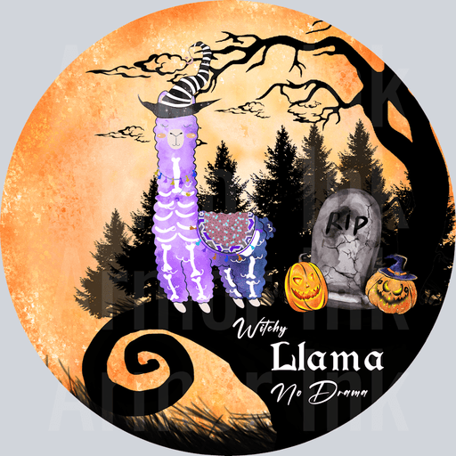 Witchy Llama No Drama