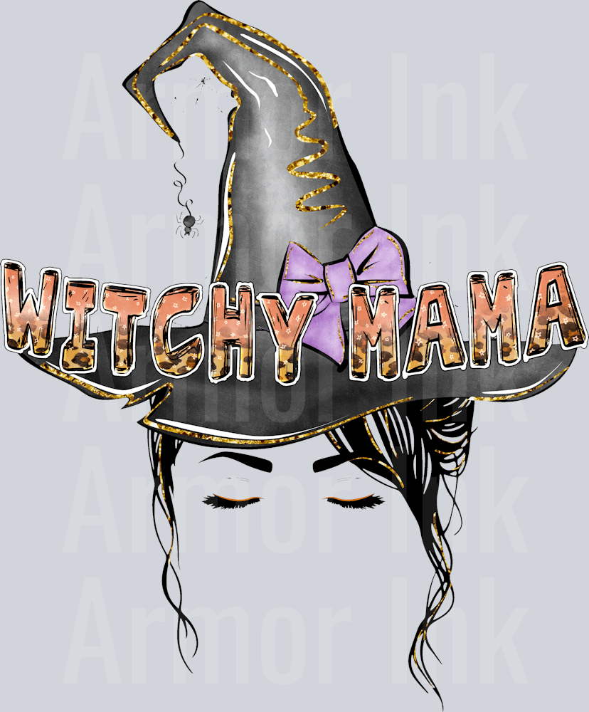 Witchy Mama DTF transfer
