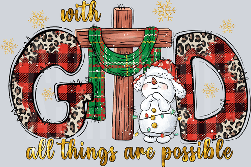 With God All Things Are Possible
