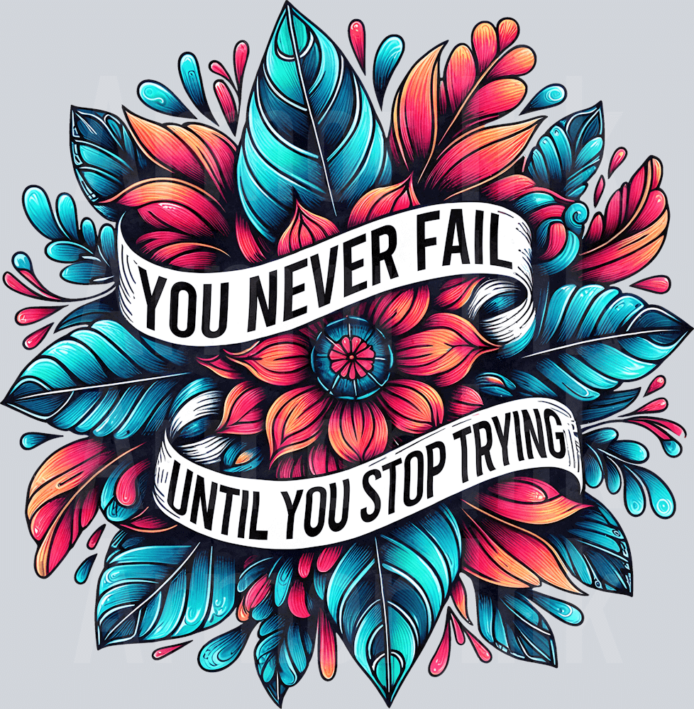 You Never Fail Until You Stop Trying