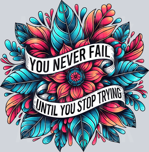 You Never Fail Until You Stop Trying